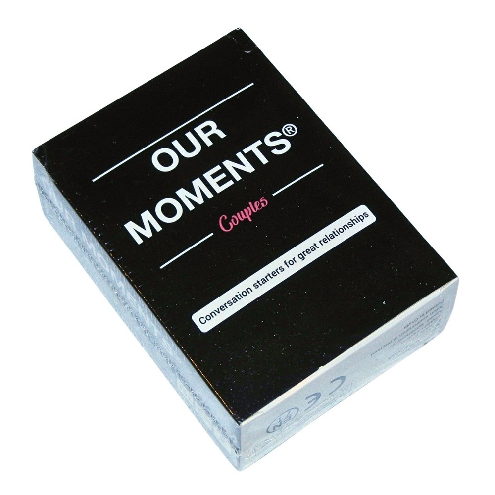 OUR MOMENTS Couples Conversation Starters Card Game B078RDNFSC New Sealed
